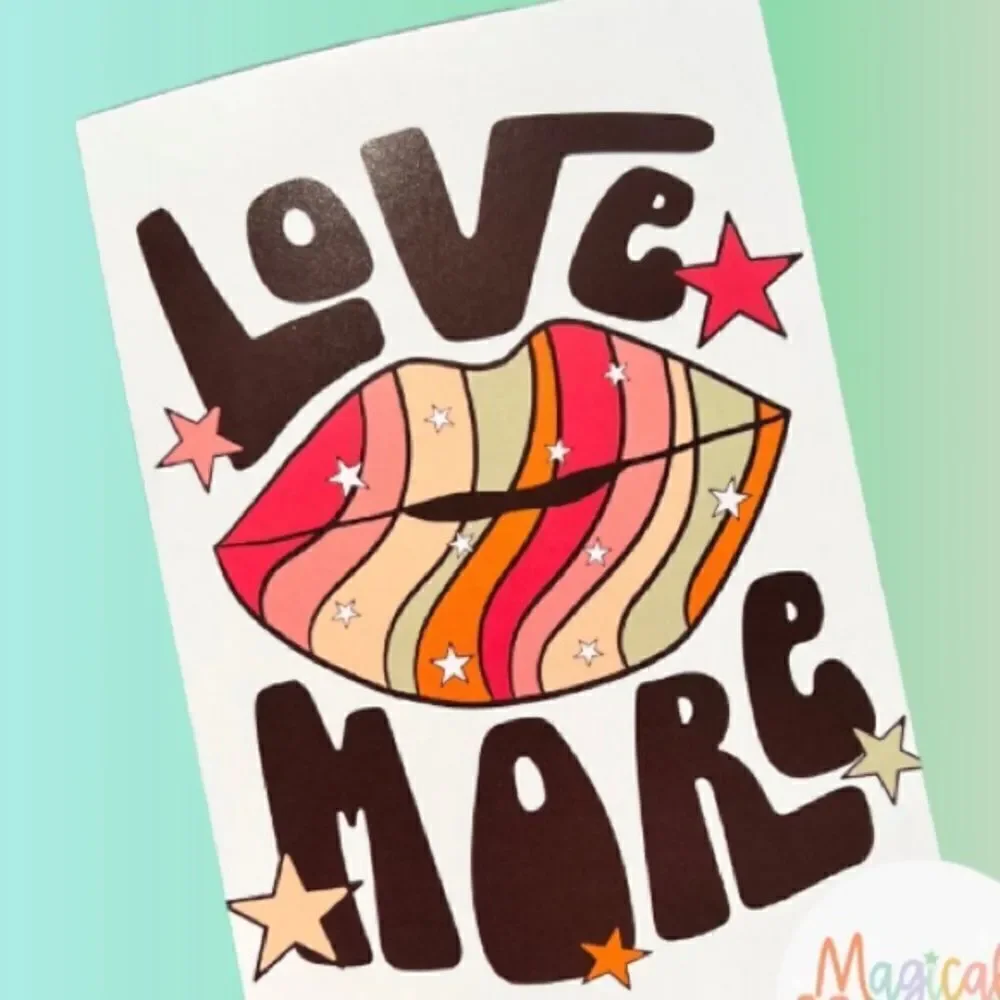 Poly mailers Insert cards Stickers Valentine